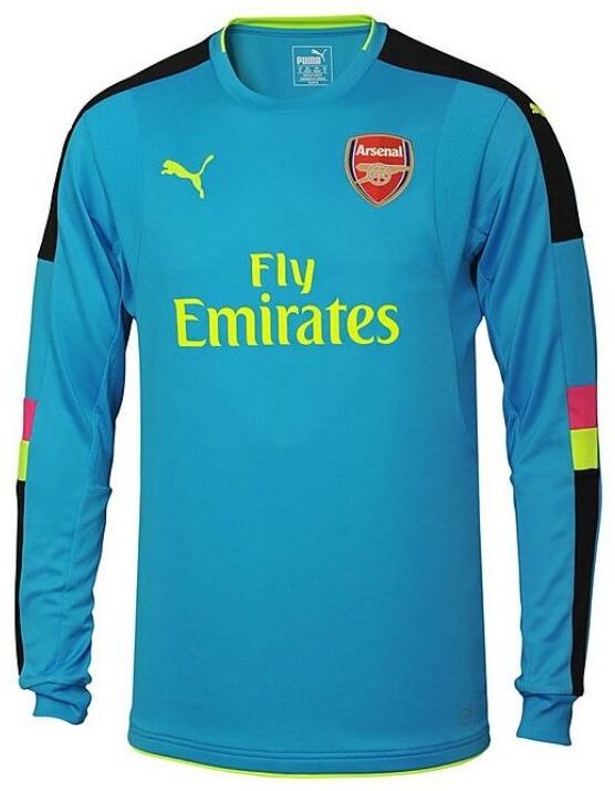 Arsenal FC 2e keepershirt seizoen 2016/2017