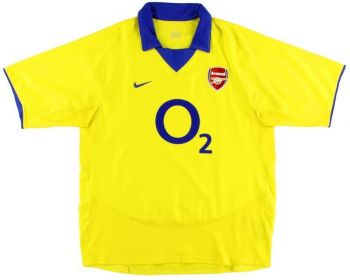 Arsenal FC derde shirt seizoen 2004/2005