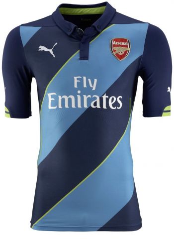 Arsenal FC derde shirt seizoen 2014/2015