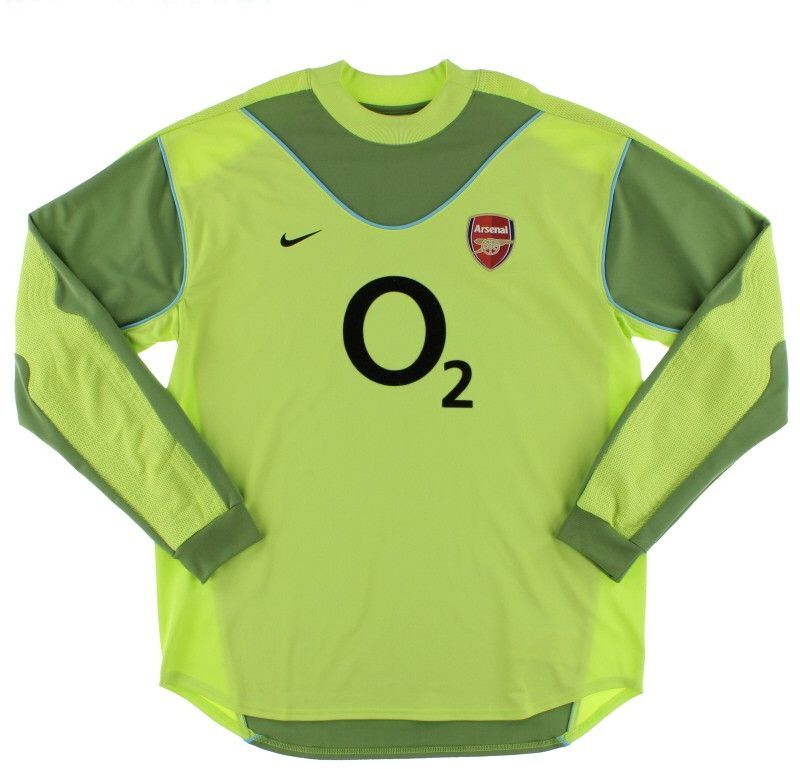 Arsenal FC keepershirt seizoen 2003/2004
