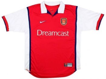 Arsenal FC thuisshirt seizoen 1999/2000
