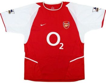 Arsenal FC thuisshirt seizoen 2003/2004