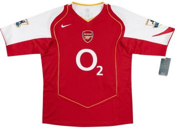 Arsenal FC thuisshirt seizoen 2004/2005