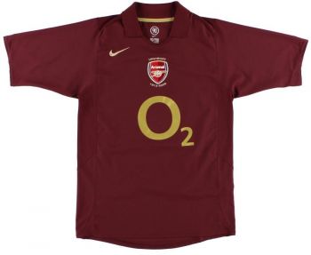 Arsenal FC thuisshirt seizoen 2005/2006