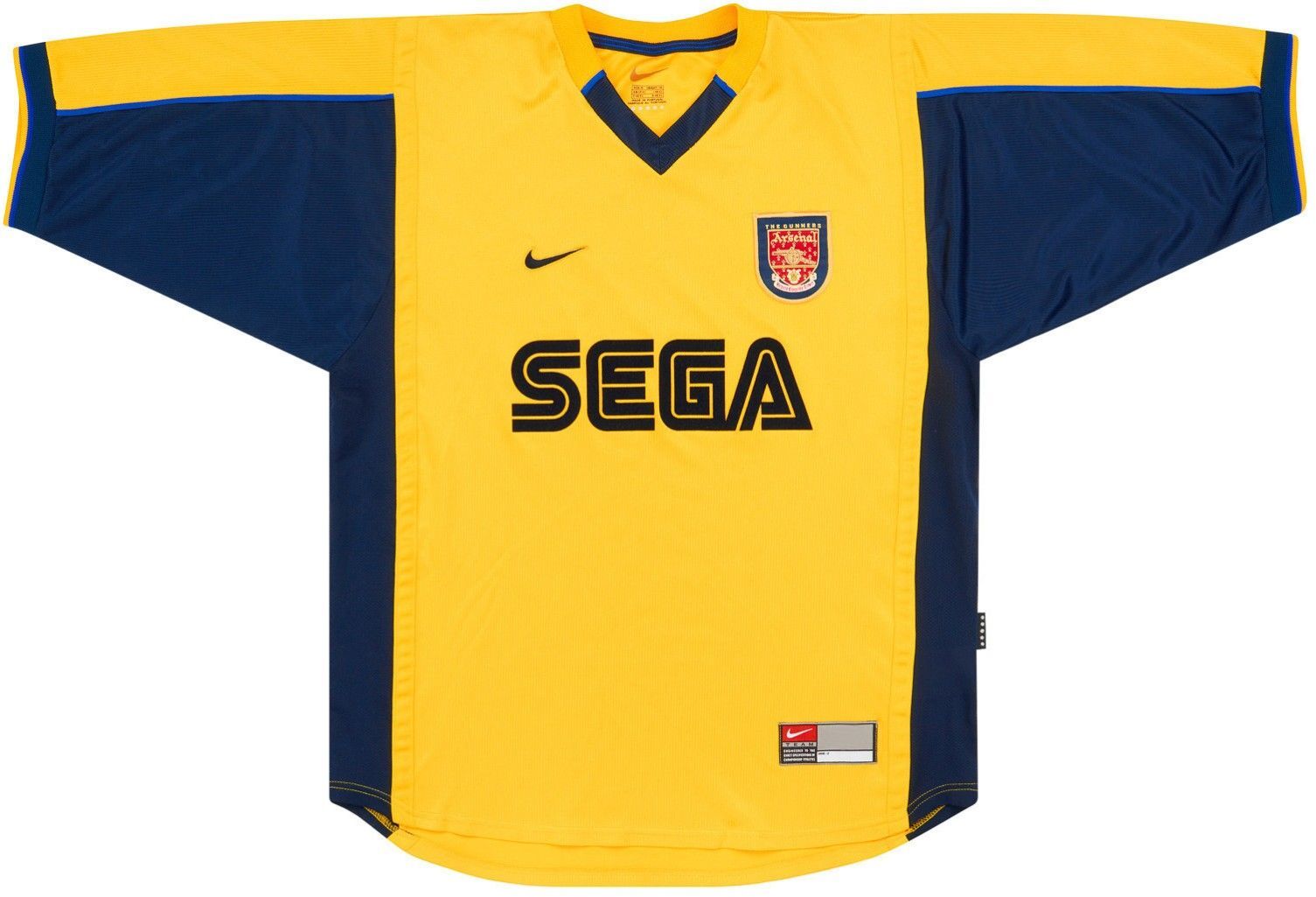 Arsenal FC uitshirt seizoen 2000/2001
