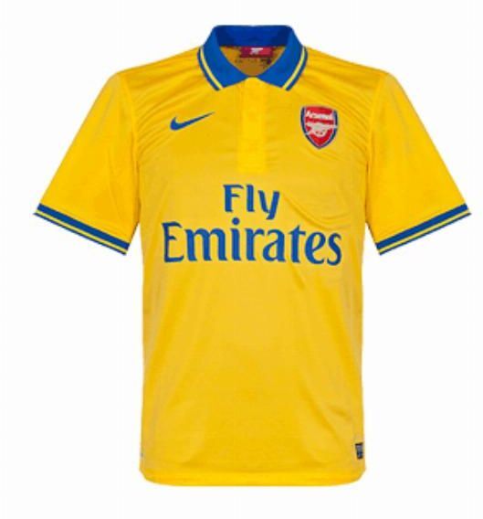 Arsenal FC uitshirt seizoen 2013/2014
