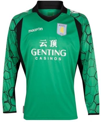 Aston Villa FC keepershirt seizoen 2012/2013