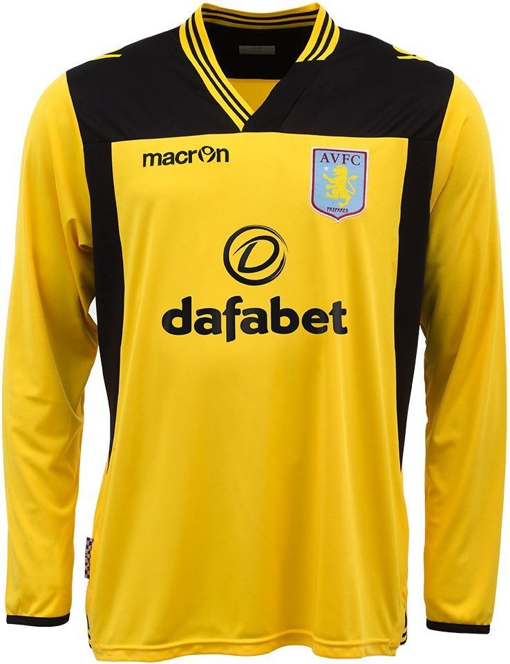 Aston Villa FC keepershirt seizoen 2013/2014