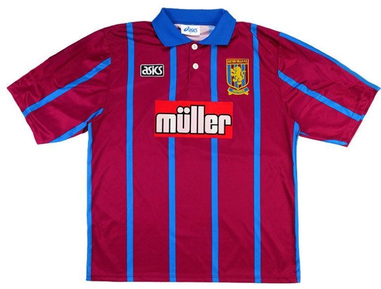 Aston Villa FC thuisshirt seizoen 1993/1994