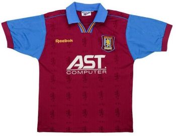 Aston Villa FC thuisshirt seizoen 1995/1996
