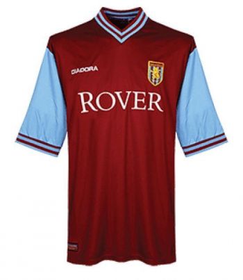 Aston Villa FC thuisshirt seizoen 2002/2003