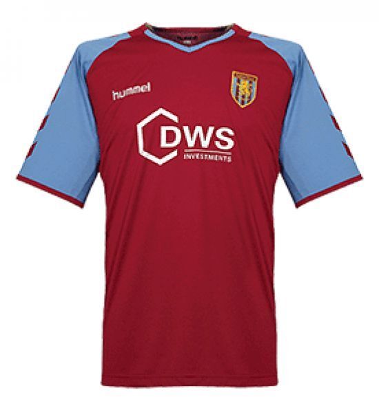 Aston Villa FC thuisshirt seizoen 2004/2005