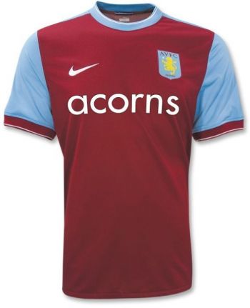 Aston Villa FC thuisshirt seizoen 2009/2010