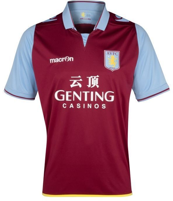 Aston Villa FC thuisshirt seizoen 2012/2013
