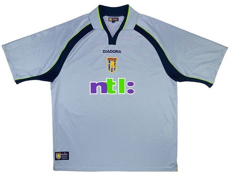 Aston Villa FC uitshirt seizoen 2001/2002