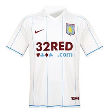 Aston Villa FC uitshirt seizoen 2007/2008