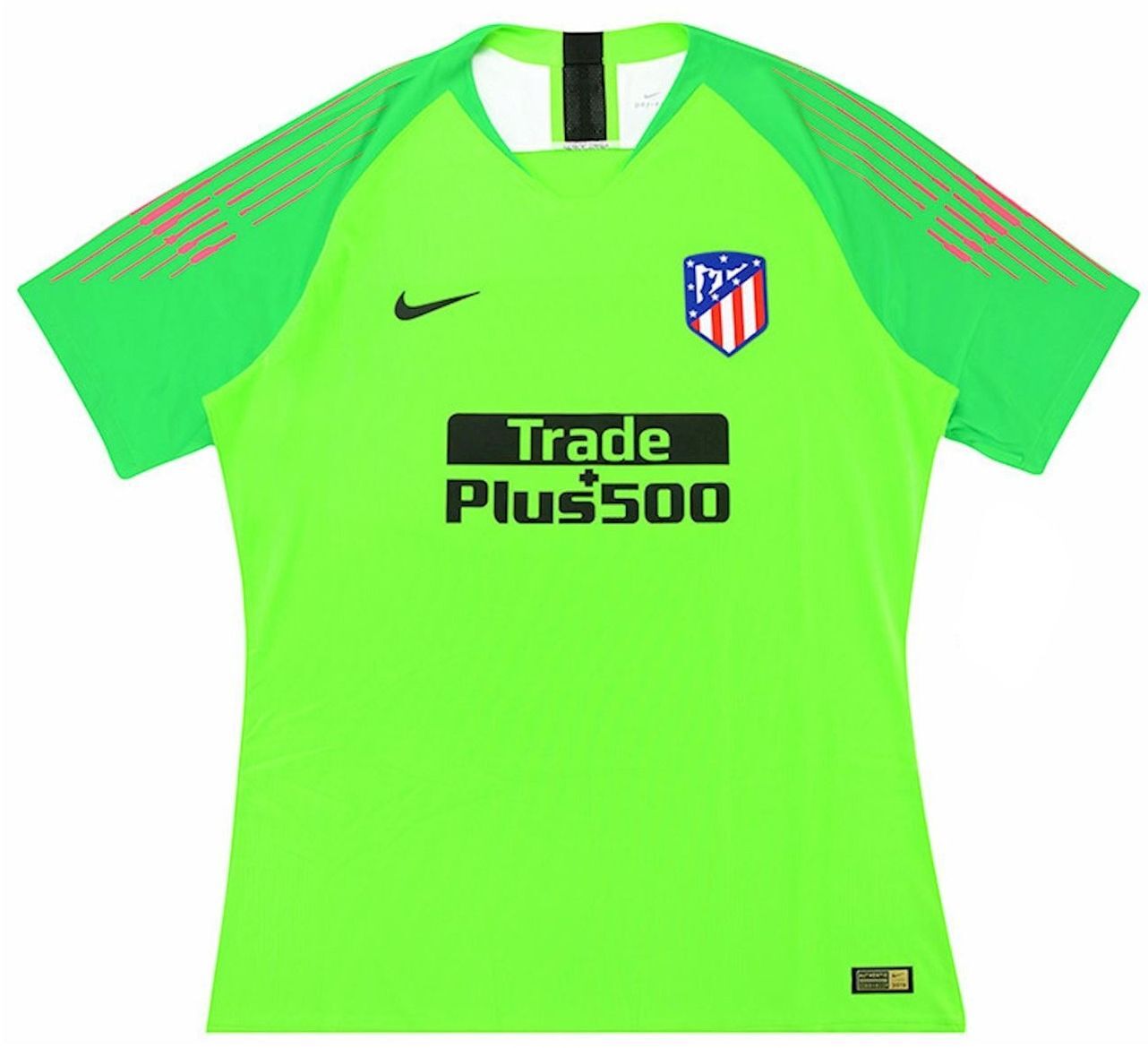 Atlético Madrid 2e keepershirt seizoen 2018/2019