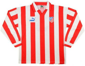 Atlético Madrid thuisshirt seizoen 1992/1993