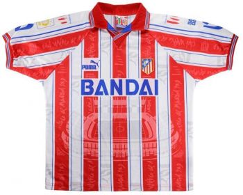 Atlético Madrid thuisshirt seizoen 1996/1997