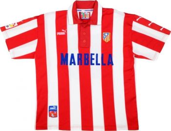 Atlético Madrid thuisshirt seizoen 1997/1998