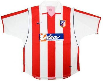 Atlético Madrid thuisshirt seizoen 2001/2002