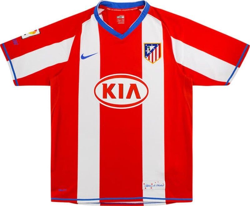 Atlético Madrid thuisshirt seizoen 2007/2008