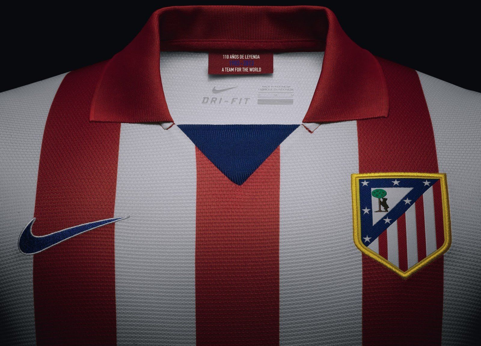 Atlético Madrid thuisshirt seizoen 2013/2014