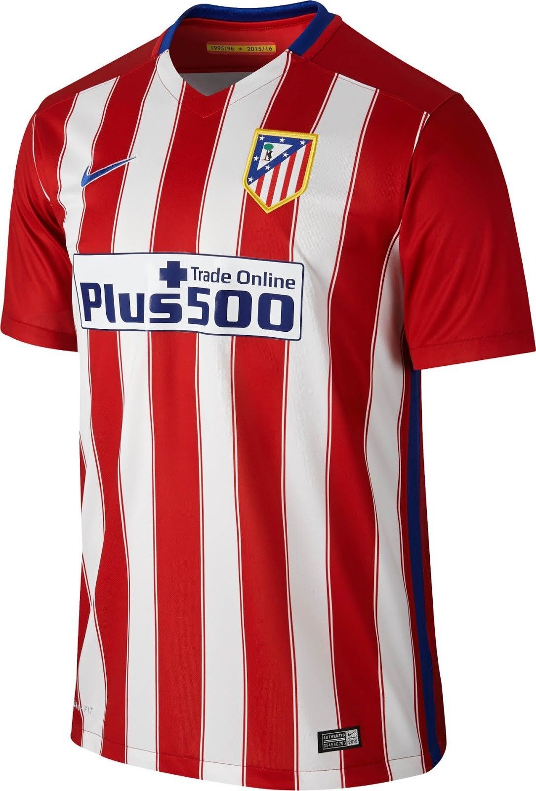 Atlético Madrid thuisshirt seizoen 2015/2016