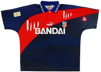 Atlético Madrid uitshirt seizoen 1996/1997