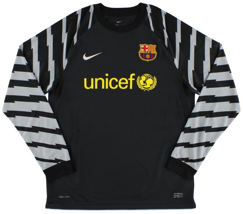 Barcelona 2e keepershirt seizoen 2010/2011