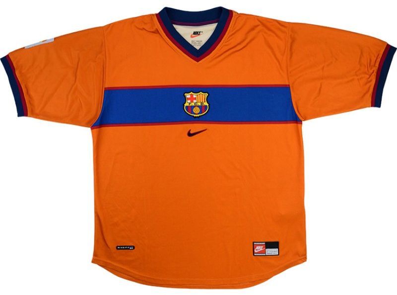 Barcelona derde shirt seizoen 1999/2000