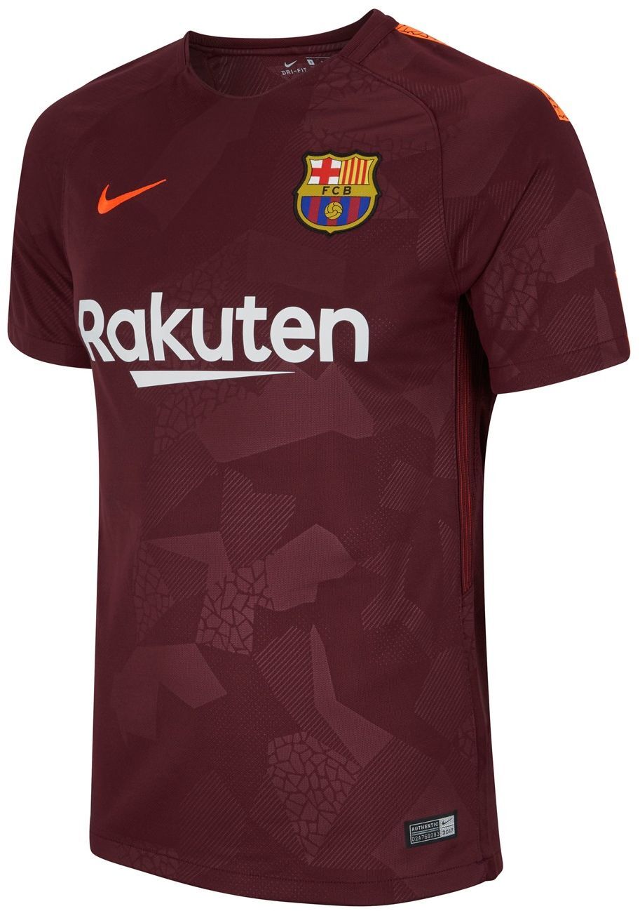 Barcelona derde shirt seizoen 2017/2018
