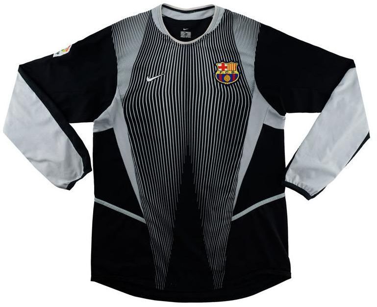Barcelona keepershirt seizoen 2002/2003