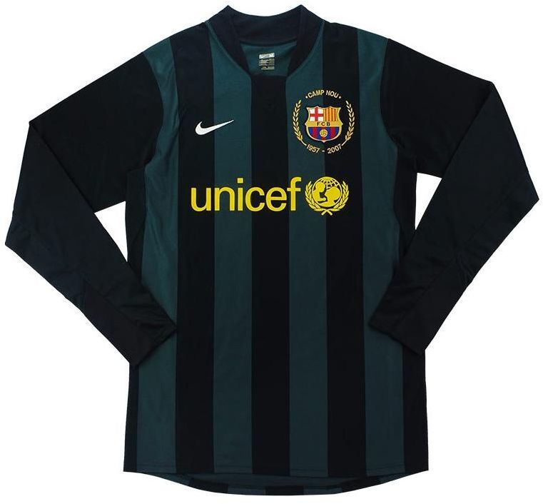 Barcelona keepershirt seizoen 2007/2008