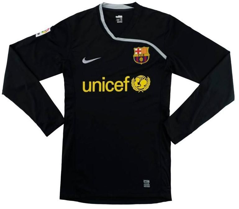 Barcelona keepershirt seizoen 2008/2009