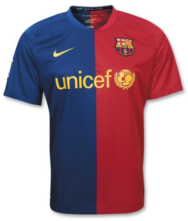 Barcelona thuisshirt seizoen 2008/2009