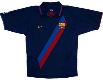 Barcelona uitshirt seizoen 2002/2003
