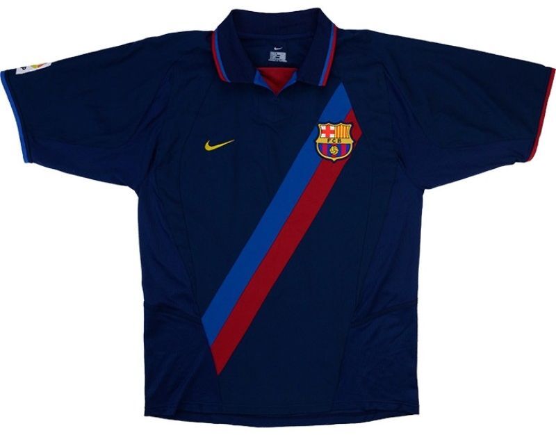 Barcelona uitshirt seizoen 2002/2003