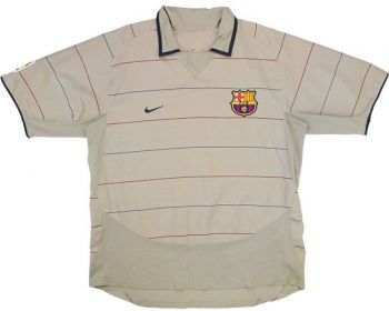 Barcelona uitshirt seizoen 2003/2004