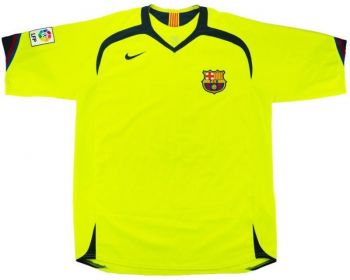 Barcelona uitshirt seizoen 2005/2006
