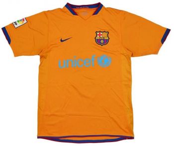 Barcelona uitshirt seizoen 2006/2007