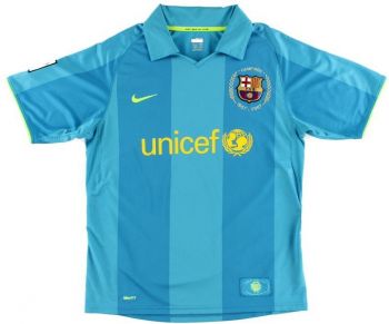 Barcelona uitshirt seizoen 2007/2008