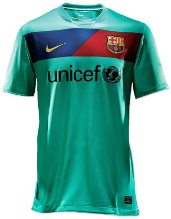 Barcelona uitshirt seizoen 2010/2011