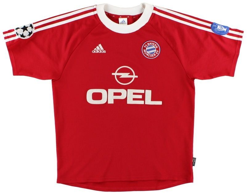 Bayern München derde shirt seizoen 2001/2002