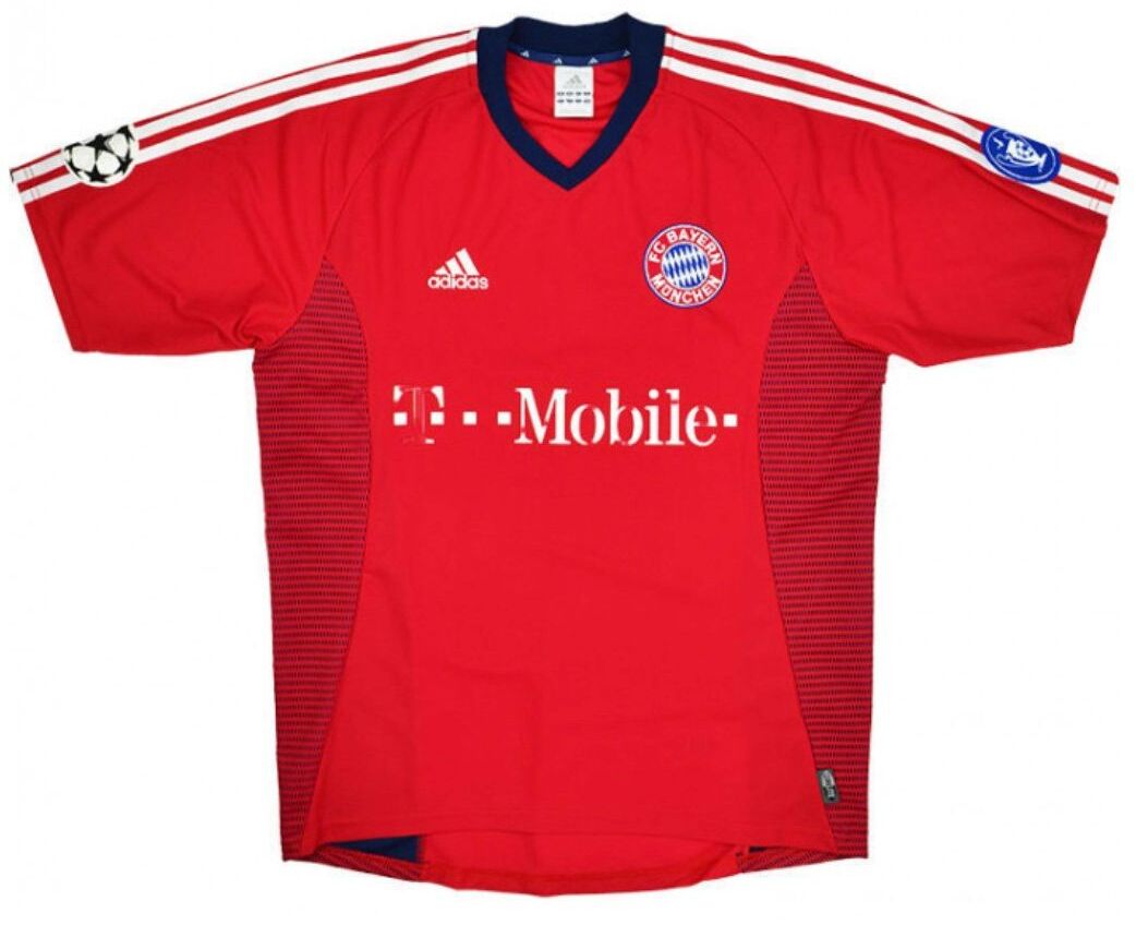 Bayern München derde shirt seizoen 2002/2003