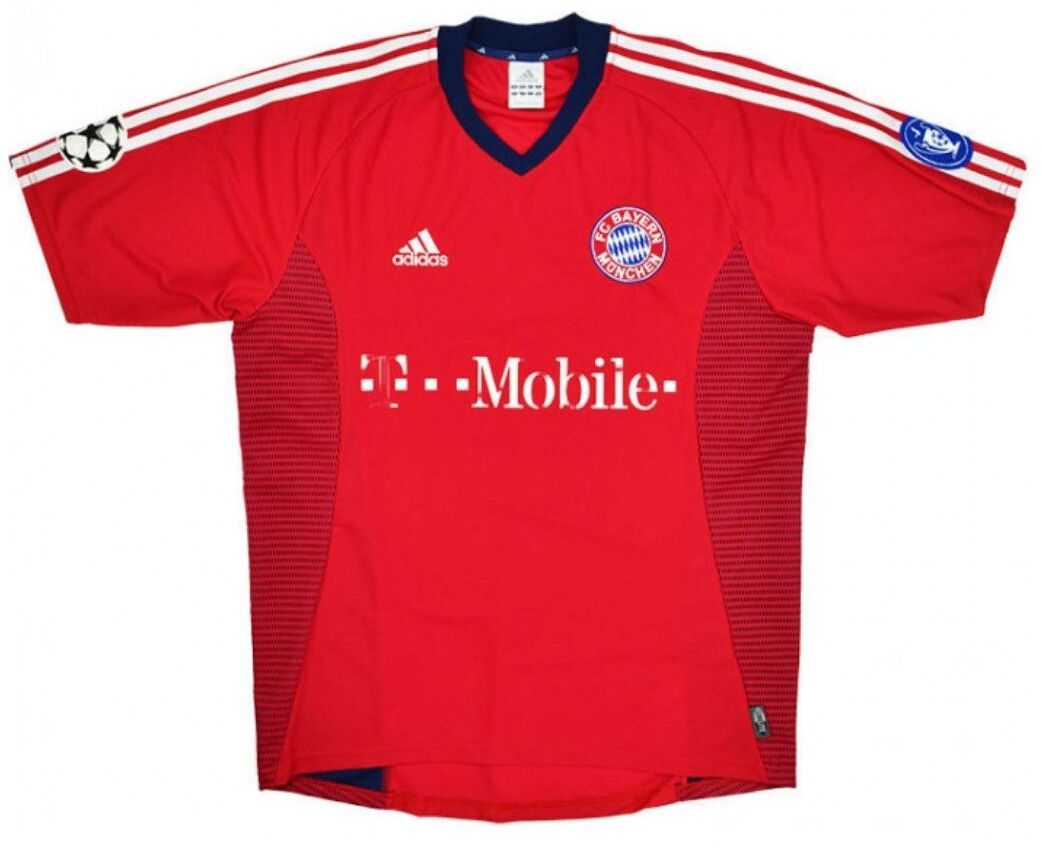 Bayern München derde shirt seizoen 2003/2004