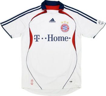 Bayern München uitshirt seizoen 2007/2008