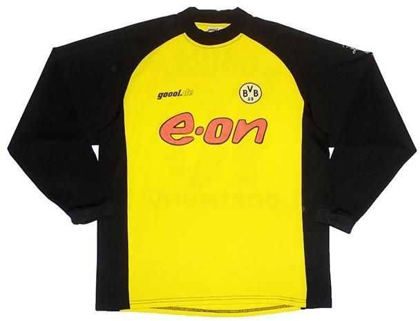 Borussia Dortmund thuisshirt seizoen 2001/2002