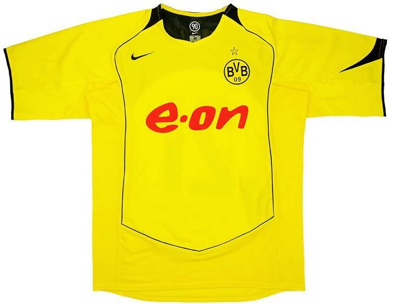 Borussia Dortmund thuisshirt seizoen 2004/2005