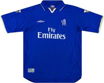 Chelsea FC thuisshirt seizoen 2001/2002